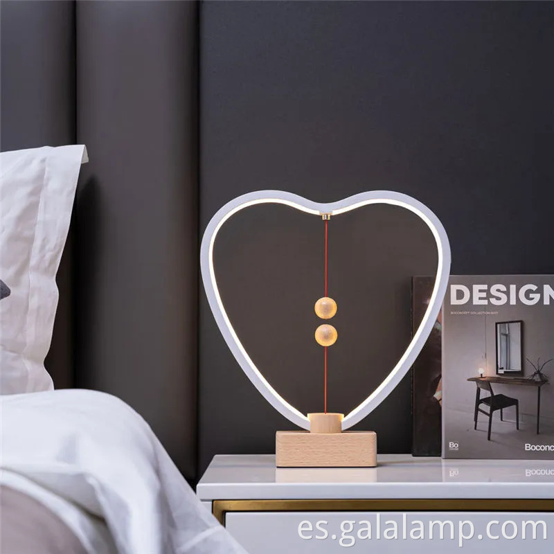 Luz nocturna flotante moderna para un ambiente casero elegante